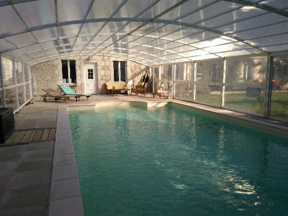 Bed and Breakfast La Ferme Du Bien Etre Athee-sur-Cher Екстер'єр фото